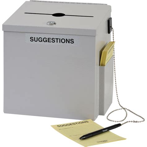 Metal Suggestion Box 